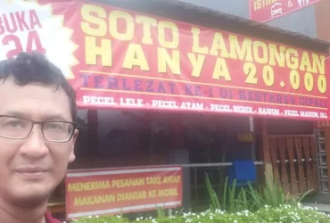 SEGARNYA MENYANTAP SOTO LAMONGAN DI REST AREA 101 TOL CIPALI