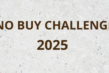 Menyikapi No Buy Challenge 2025